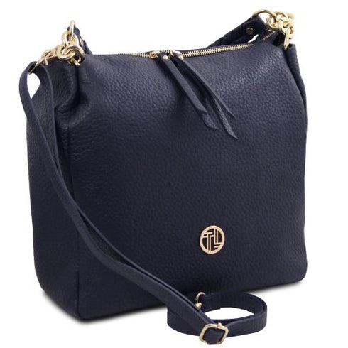 Amy - Soft leather shopping bag